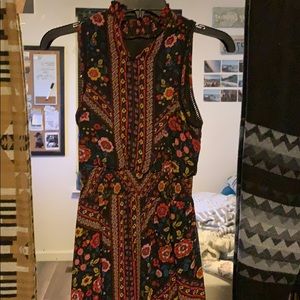 Floral print dress